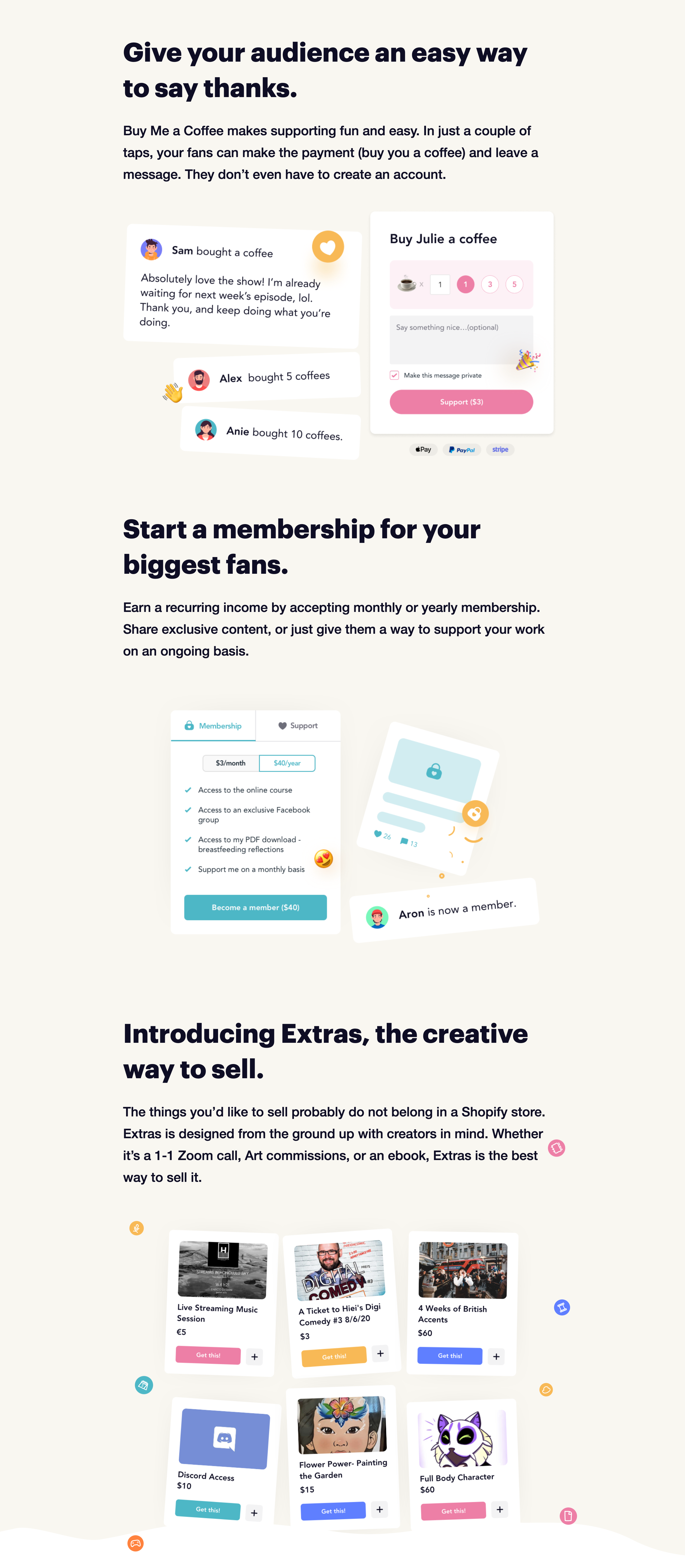 Buy Me a Coffee  screenshot