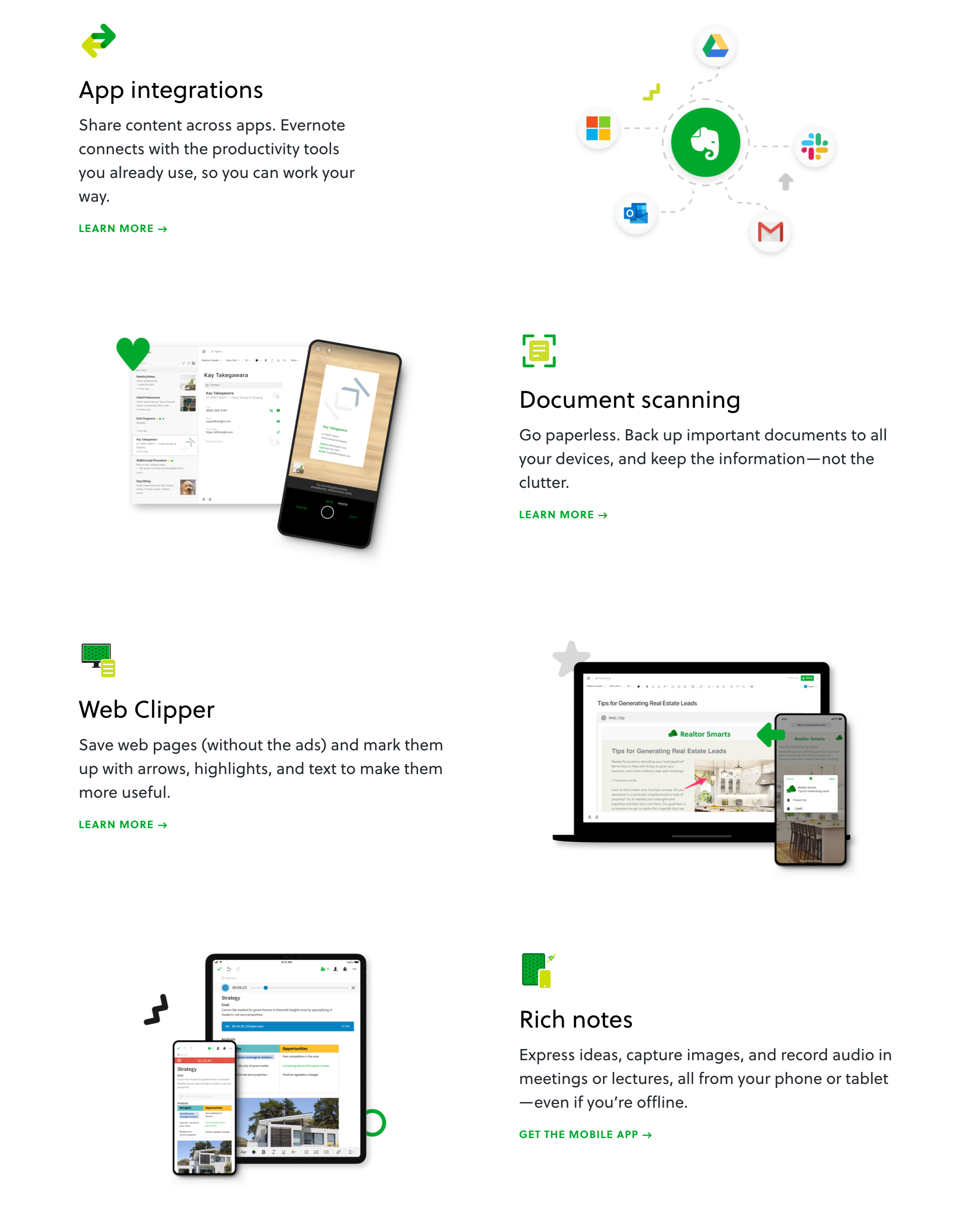 Evernote  screenshot