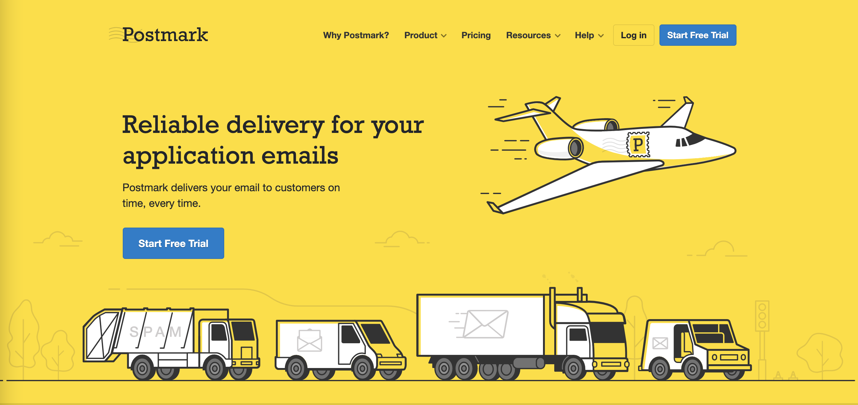 Postmark  screenshot