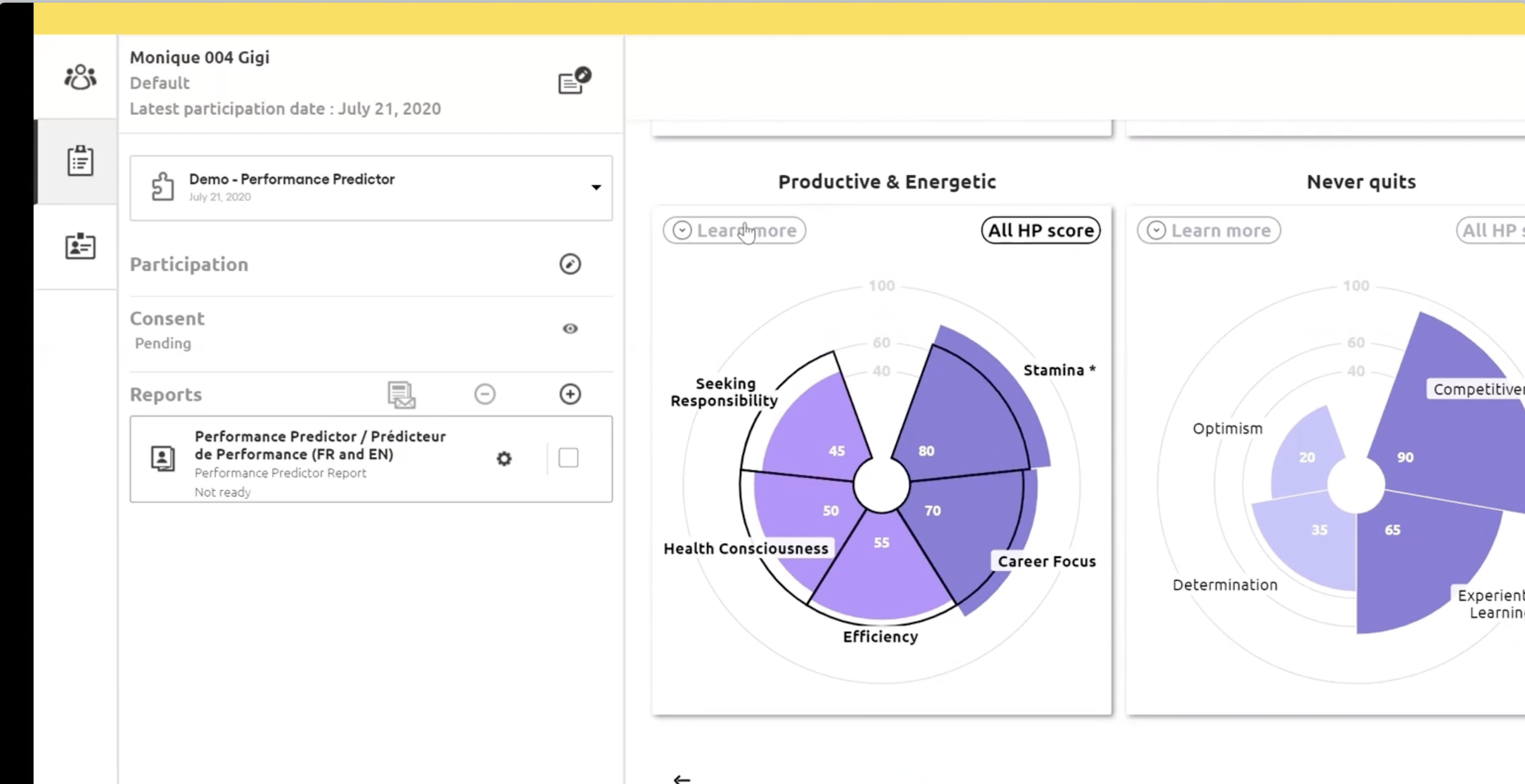 SuccessFinder report