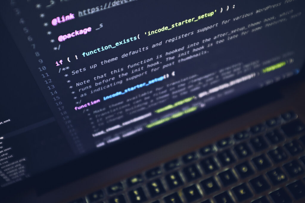 Frontend Developer at work
