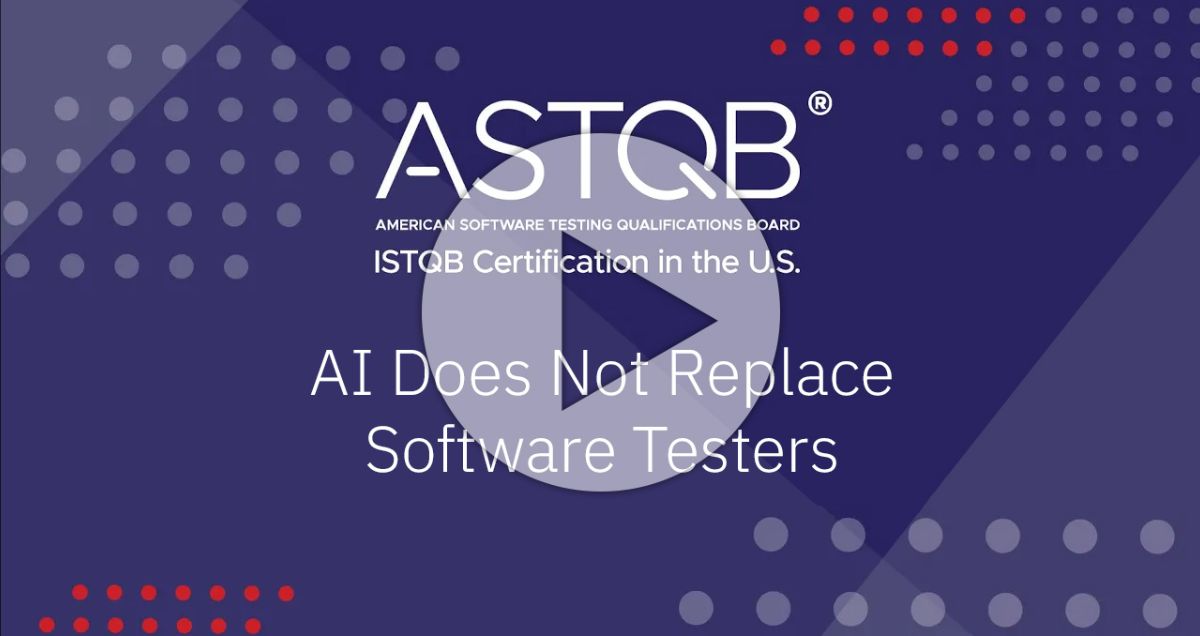 Why AI Does Not Replace Software Testers